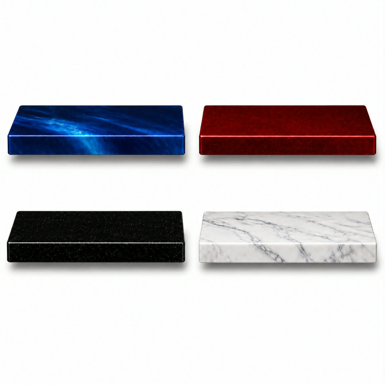 Handcrafted Epoxy Resin Floating Shelves