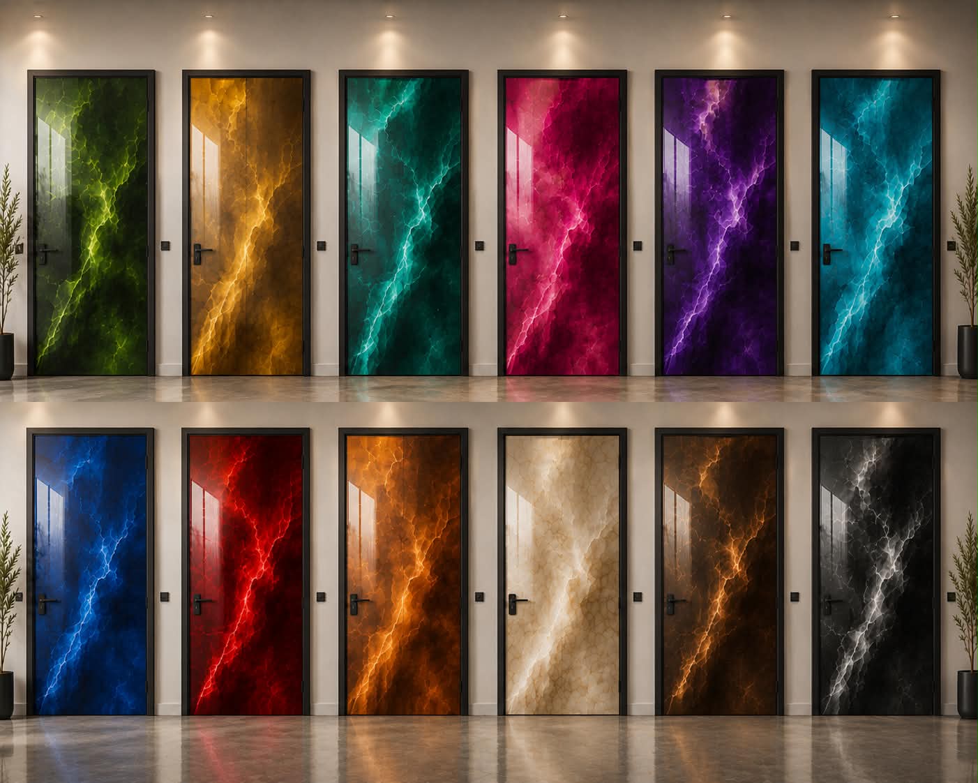 Custom Epoxy Resin Doors