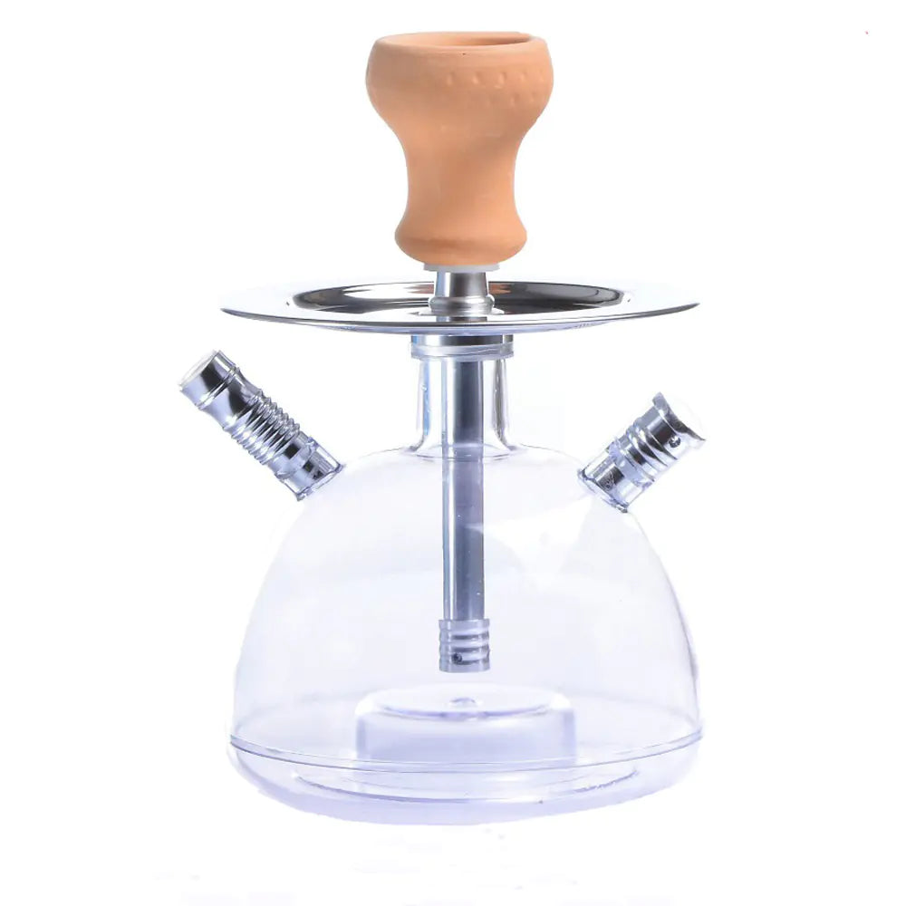 Arabian Shisha Set with Acrylic Hookah and Bowl
