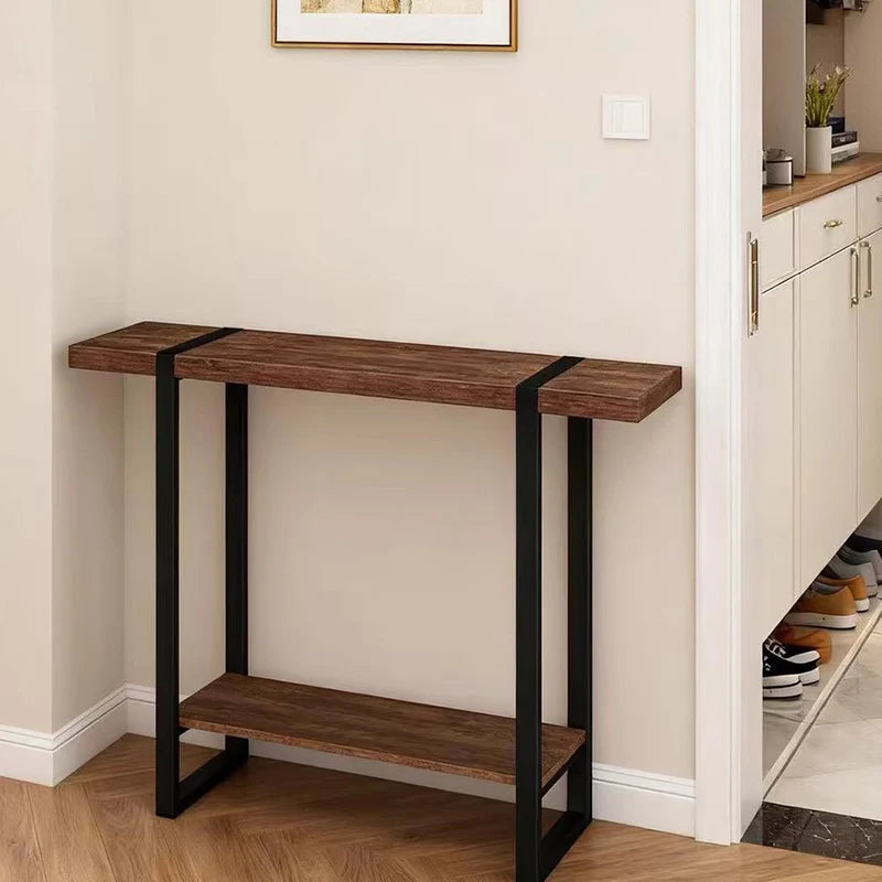 Minimalist Rustic Console Tables Narrow Design Premium Trendy Console Tables Classic Vintage Console Entrée Meuble Furniture