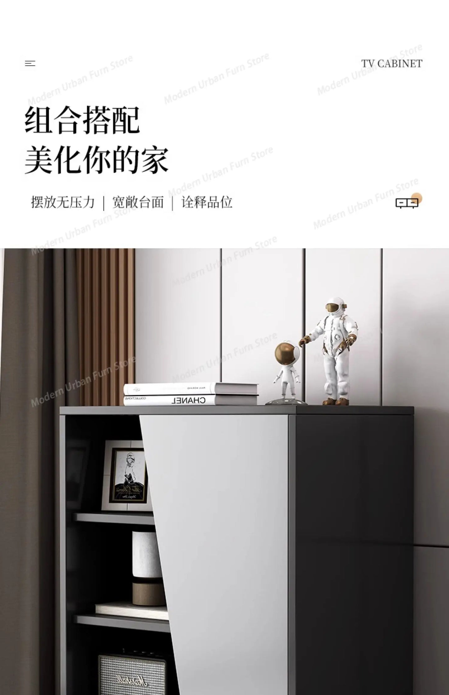 Black Storage Tv Stand Premium Simple Luxury Minimalist Tv Cabinet Simple Stylish Mobili Per La Casa Living Room Furniture