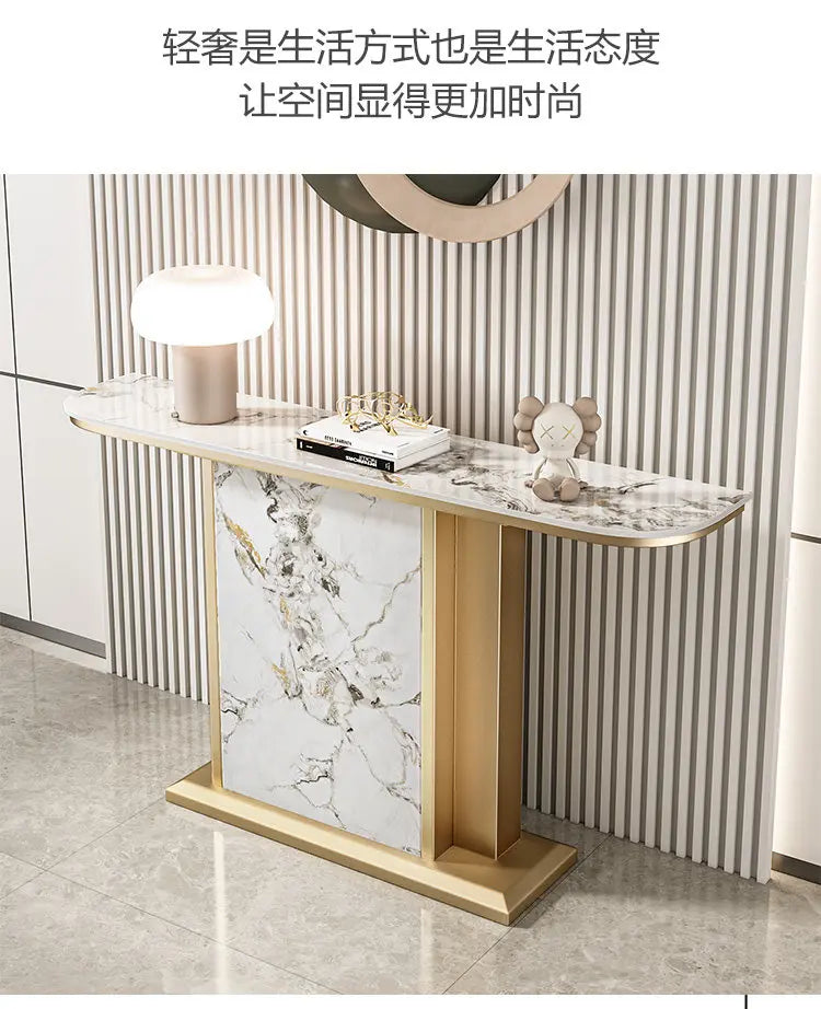 Premium Aesthetic Console Tables Modern Elegant Console Luxury Trendy Entrance Tavolo Consolle Ingress Living Room Furniture  FT