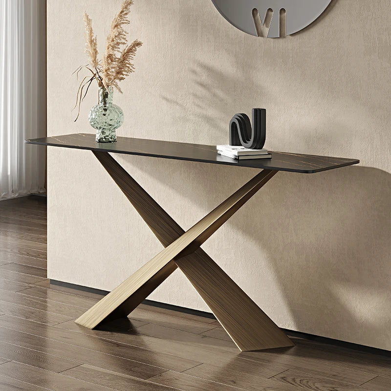 Italian Minimalist Console Tables Hallway Entryway Living Room Luxury Console Tables Luxury Unique Mesa Consola Furniture Home