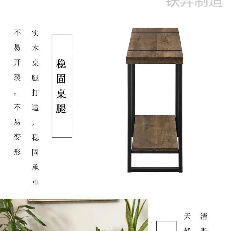 Minimalist Rustic Console Tables Narrow Design Premium Trendy Console Tables Classic Vintage Console Entrée Meuble Furniture