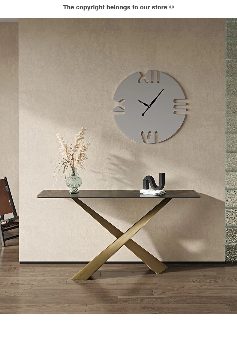 Italian Minimalist Console Tables Hallway Entryway Living Room Luxury Console Tables Luxury Unique Mesa Consola Furniture Home