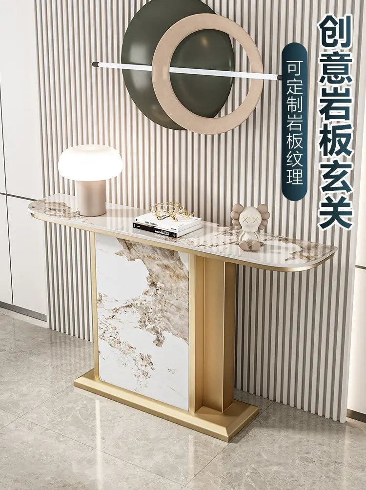 Premium Aesthetic Console Tables Modern Elegant Console Luxury Trendy Entrance Tavolo Consolle Ingress Living Room Furniture  FT