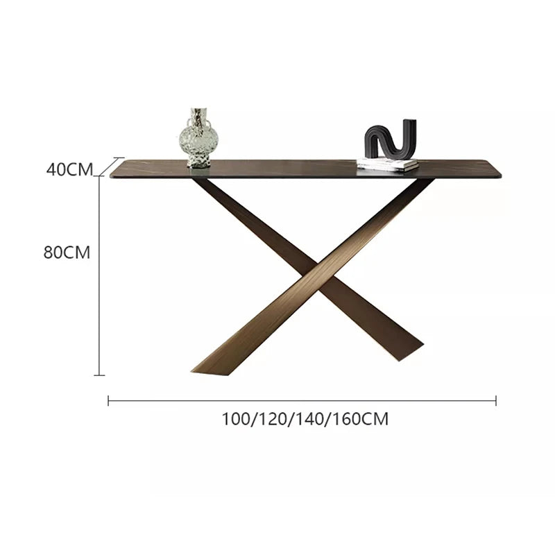 Italian Minimalist Console Tables Hallway Entryway Living Room Luxury Console Tables Luxury Unique Mesa Consola Furniture Home