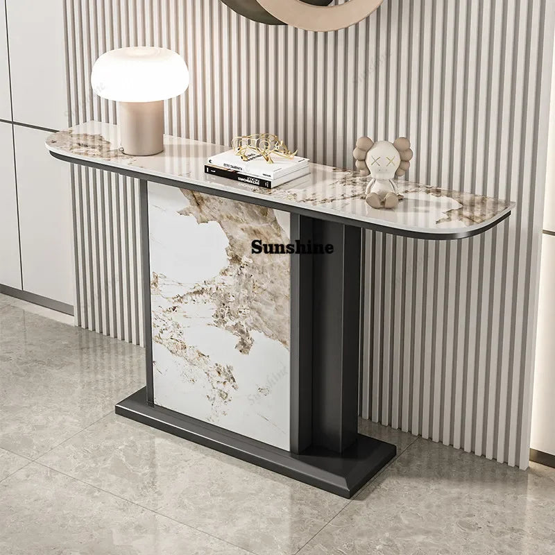 Premium Aesthetic Console Tables Modern Elegant Console Luxury Trendy Entrance Tavolo Consolle Ingress Living Room Furniture  FT