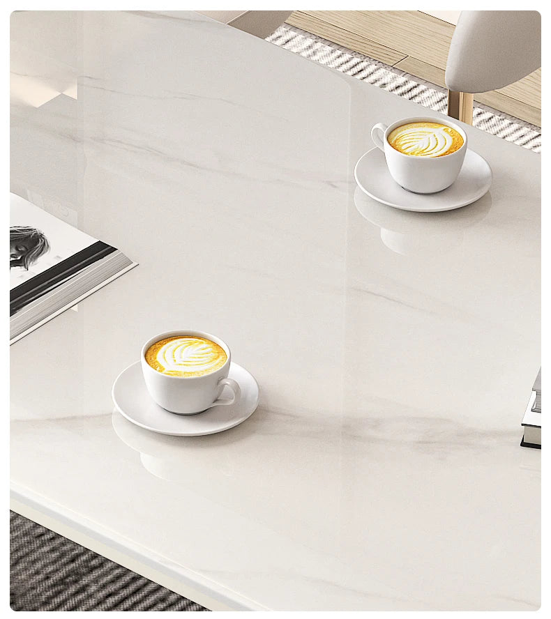 Nordic Sintered Stone office table Computer desk escritorios de habitación Modern Minimalism white bureaux de travail furniture