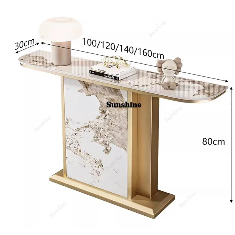 Premium Aesthetic Console Tables Modern Elegant Console Luxury Trendy Entrance Tavolo Consolle Ingress Living Room Furniture  FT