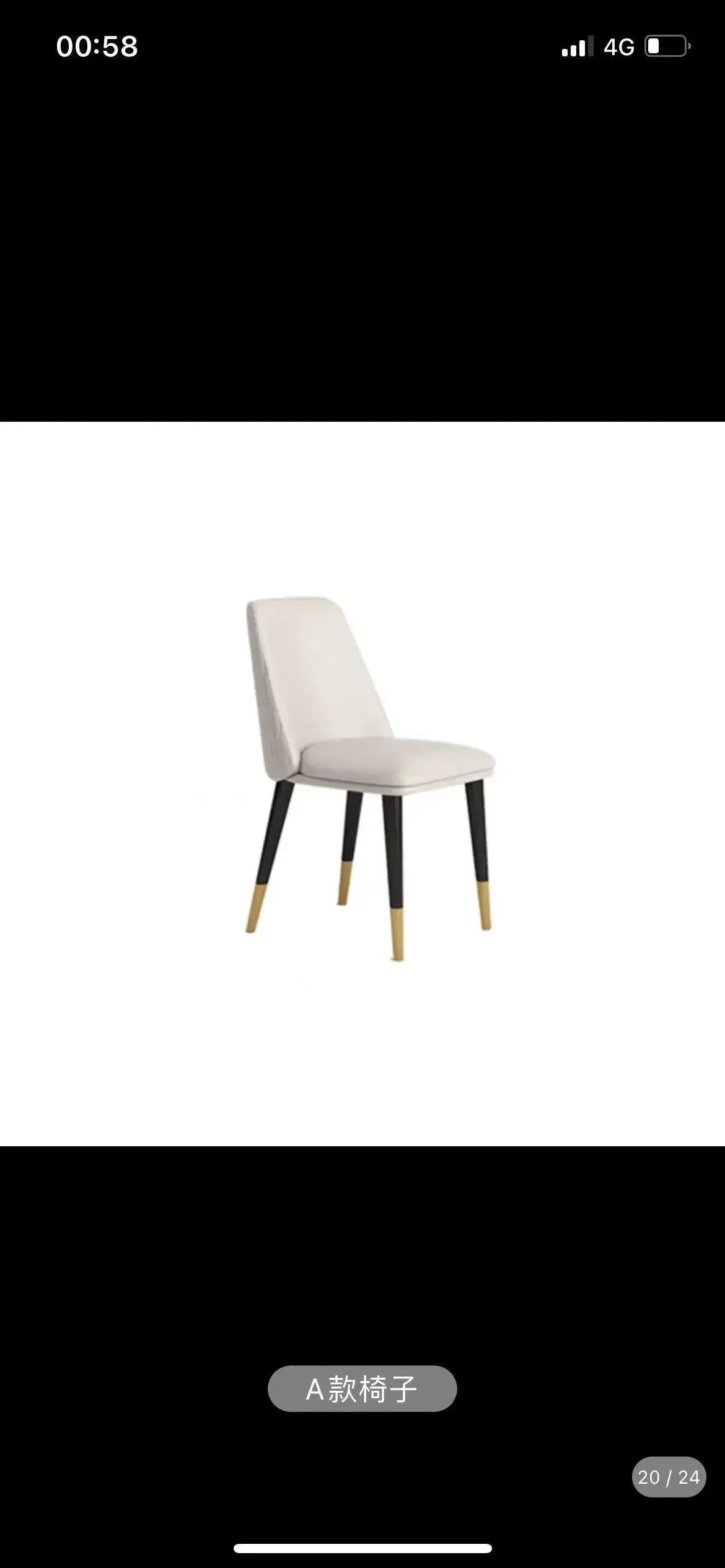 A Light luxury rock slab irregular office computer desk designer desk, beauty salon, medical consultation reception