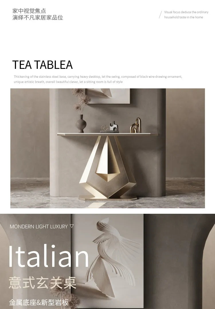 Creative Console Tables Modern Premium Minimalist Console Entrance Nordic Consola De Entrada De Casa Living Room Furniture