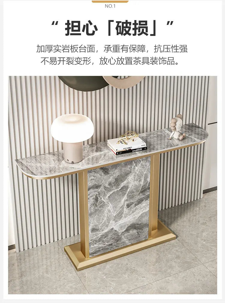 Premium Aesthetic Console Tables Modern Elegant Console Luxury Trendy Entrance Tavolo Consolle Ingress Living Room Furniture  FT