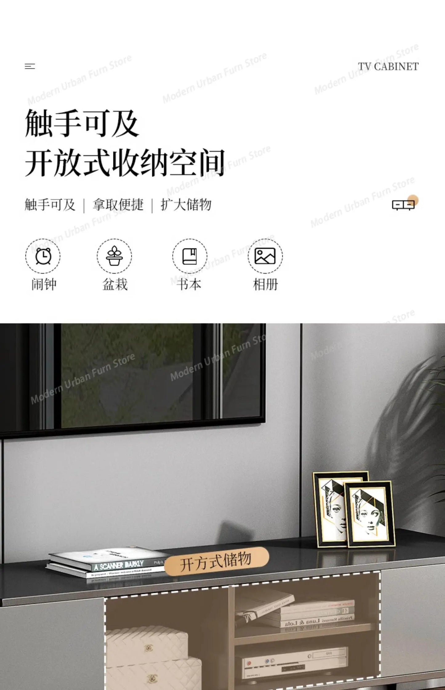 Black Storage Tv Stand Premium Simple Luxury Minimalist Tv Cabinet Simple Stylish Mobili Per La Casa Living Room Furniture