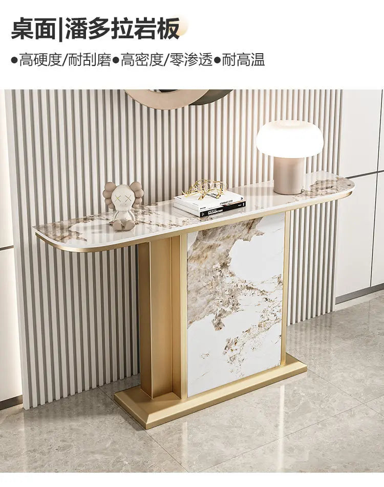 Premium Aesthetic Console Tables Modern Elegant Console Luxury Trendy Entrance Tavolo Consolle Ingress Living Room Furniture  FT