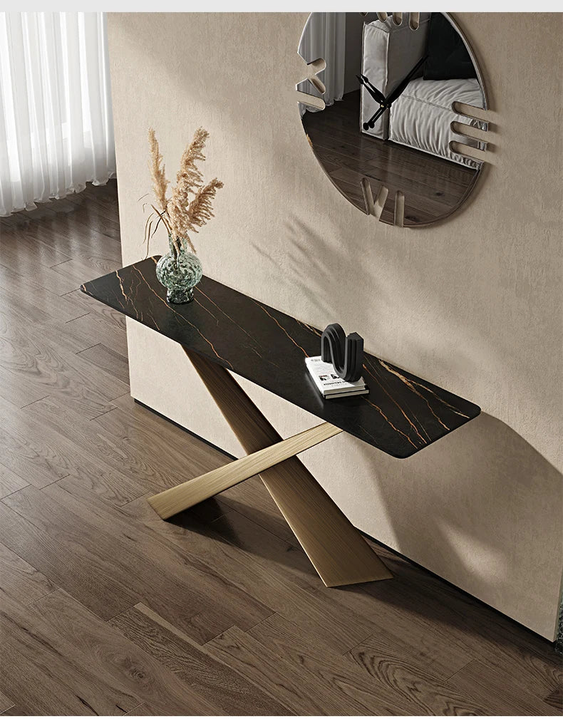 Italian Minimalist Console Tables Hallway Entryway Living Room Luxury Console Tables Luxury Unique Mesa Consola Furniture Home
