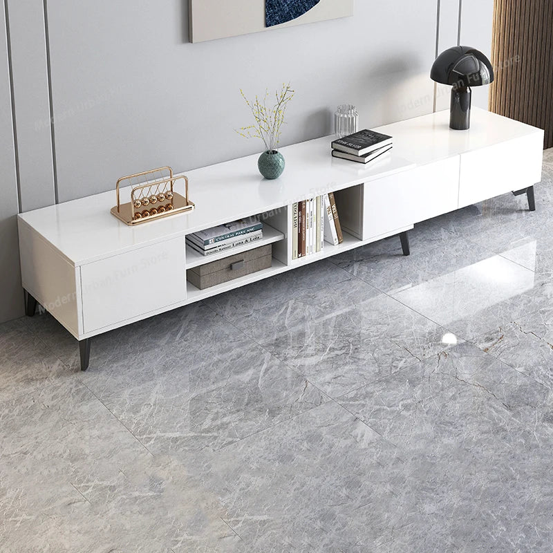 Black Storage Tv Stand Premium Simple Luxury Minimalist Tv Cabinet Simple Stylish Mobili Per La Casa Living Room Furniture